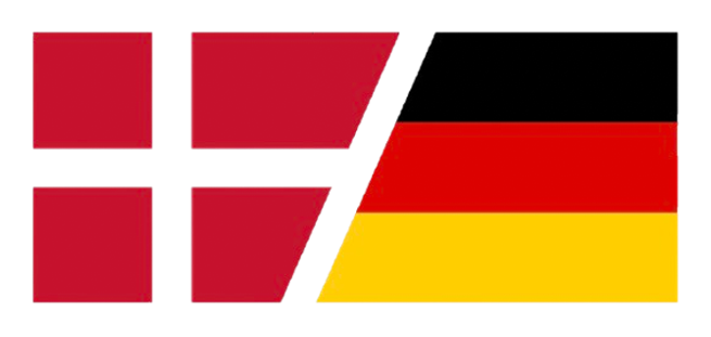 Denmark and Germany flags